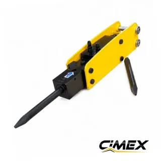 Хидравличен къртач за мини багери с 2 броя шило CIMEX CHE12RS-HB/ 200 J