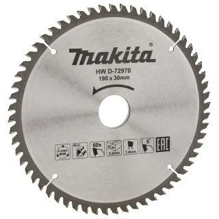 Диск за циркуляр Makita D-72970/ 190 мм