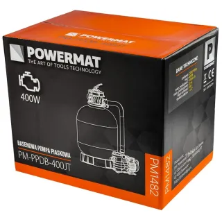 Помпа за басейн Powermat PM-PPDB-400JT/ 400 W