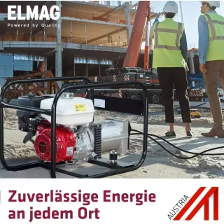 Бензинов генератор ELMAG SEB 4100W-AVR/ 230V/ 4 kVA/ 5.3л