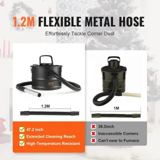 Прахосмукачка за пепел VEVOR K-622/1200 / 1.2kW