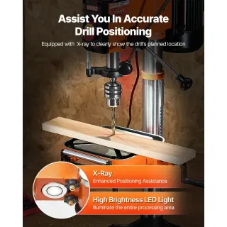 Настолна бормашина VEVOR DP30016B-VS/ 750W Настолна бормашина VEVOR DP30016B-VS/ 750W