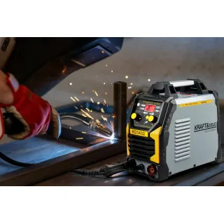 Инверторен заваръчен апарат KraftDele KD3432/ 210A Инверторен заваръчен апарат KraftDele KD3432/ 210A