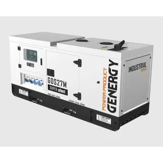 Авариен дизелов генератор Genergy GDS27M/ 27kVA/ 113 л