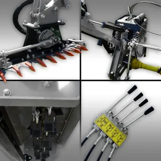 Фреза за мулчиране и ножици за жив плет Jansen HMS-80/180, 230 см Фреза за мулчиране и ножици за жив плет Jansen HMS-80/180, 230 см
