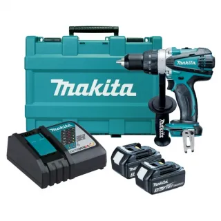 Акумулаторен винтоверт Makita DDF458RFE/ 18V/ 2x3Ah