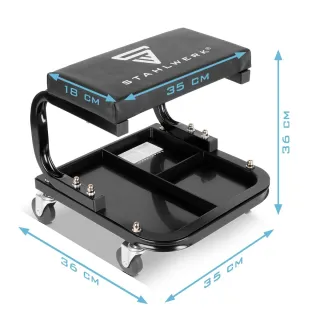 Сервизна табуретка с отделения за инструменти STAHLWERK MWH-118 ST/ 118 кг