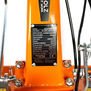 Бензинова мотофреза Detoolz DZ-MT1009-G01/ 8,5 к.с.