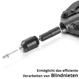 Комплект клещи за нитове и нитове STAHLWERK 6499/ 85 части Комплект клещи за нитове и нитове STAHLWERK 6499/ 85 части