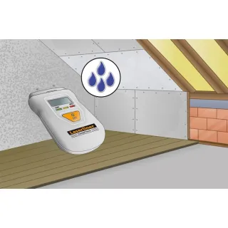 Влагомер LASERLINER DampCheck/ ± 2% - ±0.5% Влагомер LASERLINER DampCheck/ ± 2% - ±0.5%