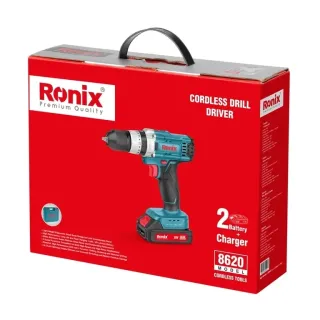 Акумулаторен винтоверт Ronix 8620/20V/ 2x1.5Ah