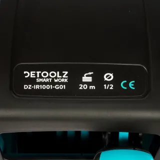 Макара с градински маркуч Detoolz DZ-IR1001-G01/ 20 м + 2 м