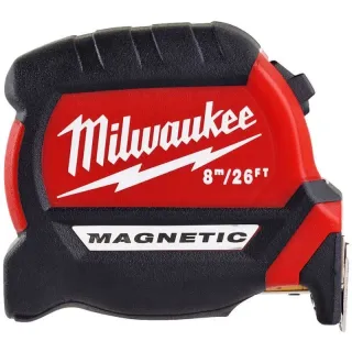 Противоударна магнитна ролетка Milwaukee 4932464603/ 8 м