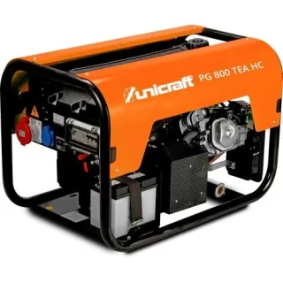 Бензинов генератор UNICRAFT PG 800 TEA HC/ AVR/ 6,6 kW/ 400V/ 18л