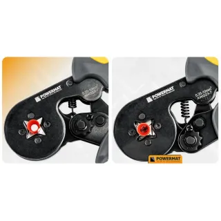 Клещи за кримпване Powermat PM-ZDTK-175T/ 175 мм Клещи за кримпване Powermat PM-ZDTK-175T/ 175 мм