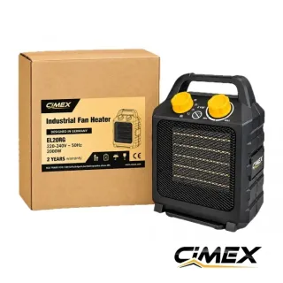 Електрически калорифер CIMEX EL20RG/ 2kW/ 20m² Електрически калорифер CIMEX EL20RG/ 2kW/ 20m²