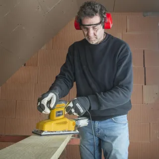 Шлайфмашина + аксесоари Power Plus POWX04410/ 350W