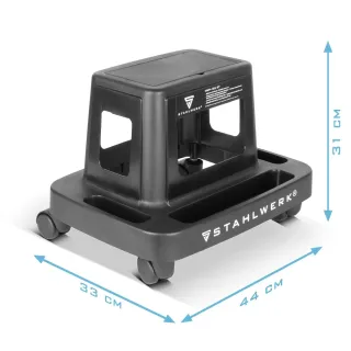 Сервизна табуретка с отделения за инструменти STAHLWERK MWH-135 ST/ 135 кг