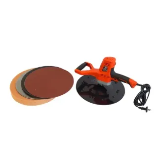 ПРОМО ПАКЕТ! Шлайфмашина за мазилка STAHL The Wall Polisher + Комплект ножове за шпакловане CIMEX SB25100-10 части