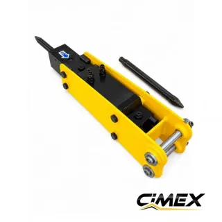 Хидравличен къртач за мини багери с 2 броя шило CIMEX CHE12RS-HB/ 200 J