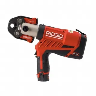 Акумулаторна радиална преса RIDGID RP 240, 12 V, 2.5 Ah