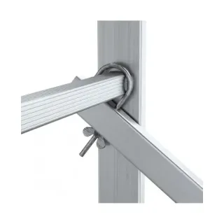 Алуминиево многофункционално скеле 3 в 1 DRABEST IKAR/ 4 м