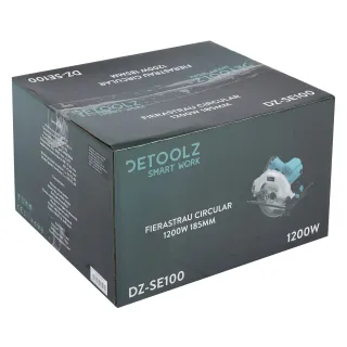Електрически циркуляр Detoolz DZ-SE100/ 1200W/ 185 мм Електрически циркуляр Detoolz DZ-SE100/ 1200W/ 185 мм