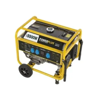 ПРОМО ПАКЕТ! Бензинов генератор за ток Power Plus POWX5160/ 5500W + Перфоратор Trotec PRDS 05-230V