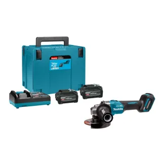 Акумулаторен ъглошлайф Makita GA005GU201/ 40V/ 2x4Ah