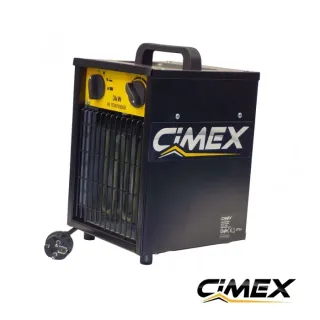 Електрически калорифер CIMEX EL3.0C/ 3.0kW/ 25-123 m³/ с термостат
