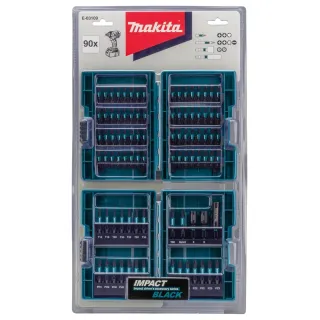 Комплект битове Makita Impact Black E-03109/ 90 бр.