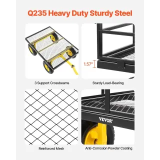 Градинска количка VEVOR V1400/ 635 кг Градинска количка VEVOR V1400/ 635 кг