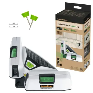 Линеен лазерен нивелир Laserliner SuperSquare-Laser 2G/ 40 м