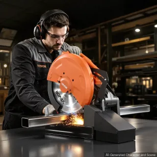 Циркуляр за метал Vevor J1G-ZB-355G-3BL/ 3,5kW