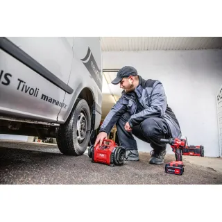 Акумулаторен компресор FLEX CI 11 18.0/ 12/18V