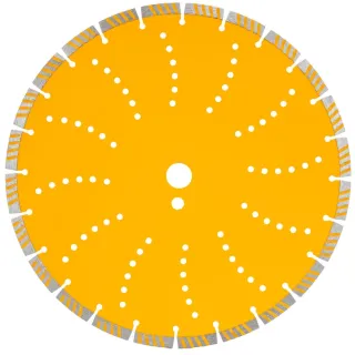 Диамантен диск за бетон, камък, гранит POWERMAT PM-TDCS-3502T/ 350 мм