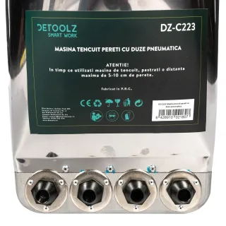 Пневматичен пистолет за мазилки Detoolz DZ-C223/ 50 мл/мин