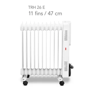 Маслен радиатор TROTEC TRH 26 E/ с дистанционно/ 2,5kW