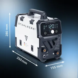 Заваръчен апарат STAHLWERK Mini FLUX 120 ST Digital/ 120A