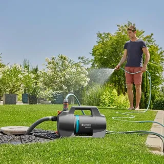 Центробежна самозасмукваща помпа Gardena 4100 Silent/ 550W/ 4.1 м3/ч