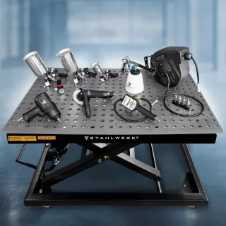 Компресор за сгъстен въздух STAHLWERK ST-2010 Pro/ 5 x 2.17 к.с./ 200 л