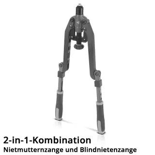 Комплект клещи за нитове и нитове STAHLWERK 6499/ 85 части Комплект клещи за нитове и нитове STAHLWERK 6499/ 85 части