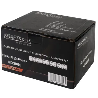 Тежести за баланс KraftDele KD5906/ 100 бр. Тежести за баланс KraftDele KD5906/ 100 бр.