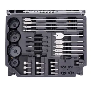 Комплект свредла длета накрайници KraftDele KD998/ 300 бр.