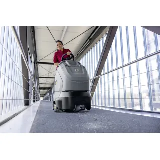 Акумулаторна прахосмукачка за изправено управление от оператор Karcher CV 60/1 RS Bp Pack/ 36V