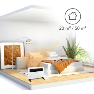 Дизайнерски конвектор TROTEC TCH 1510 E/ с термостат и дисплей/ 1500W