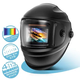 Автоматична заваръчна маска 3 в 1 STAHLWERK BULLET / DIN 13