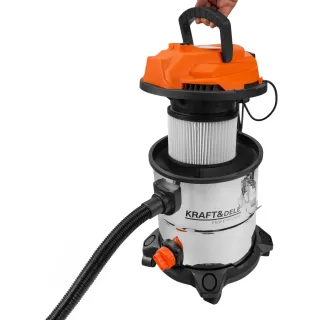 Прахосмукачка за сухо и мокро KraftDele KD5178/ 1600W/ 20л Прахосмукачка за сухо и мокро KraftDele KD5178/ 1600W/ 20л