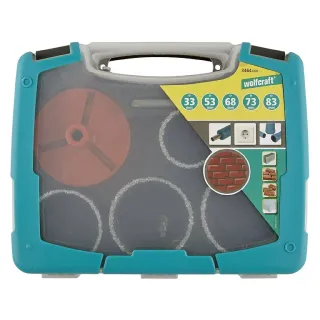 Комплект боркорони за керамика Wolfcraft 3464000/ 5 части