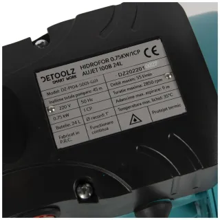 Хидрофор Detoolz DZ-P104-S001-G01/ 750W/ 24л